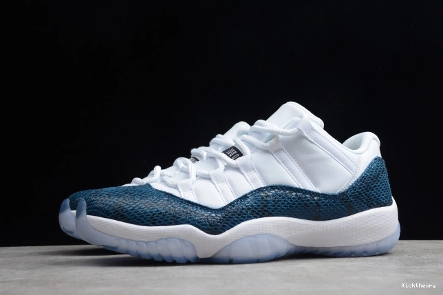 Kicktheory Blue 11 CD6846-102 Navy Low Air Jordan Snakeskin 0725